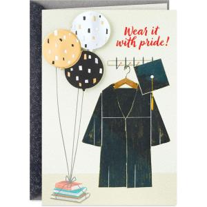 Hallmark Graduation Card (Celebrating You)(Cap and Gown)