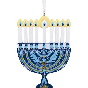 Hallmark Hanukkah Festival of Lights Menorah Christmas Ornament(Menorah)