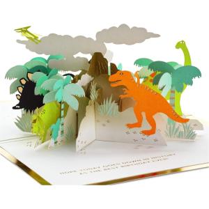 Hallmark Jumbo Pop Up Birthday Card for Kids (Dinosaurs)(Dinosaur)