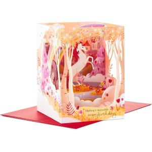 Hallmark Jumbo Pop Up Birthday Card for Kids (Unicorns)(Pop Up  Unicorn)