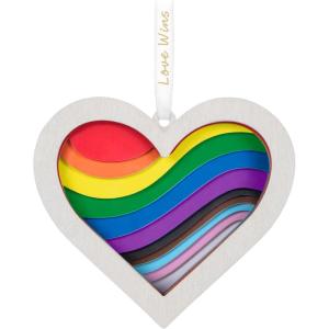 Hallmark Keepsake Christmas Ornament 2024, Perfect & Proud, Metal, LGBTQ Gift(2025 Love Wins)