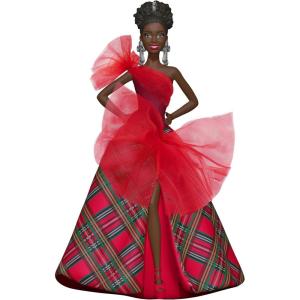 Hallmark Keepsake Christmas Ornament 2025, 2025 Holiday Barbie, Gifts for Barbie Fans(2024 Black Holiday Barbie)