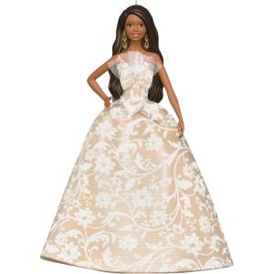 Hallmark Keepsake Christmas Ornament 2025, 2025 Holiday Barbie, Gifts for Barbie Fans(2025 Black Holiday Barbie)