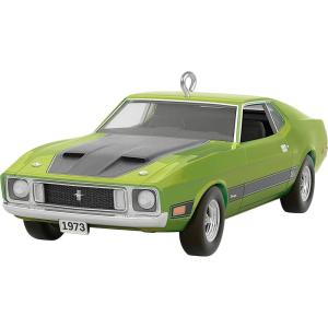 Hallmark Keepsake Christmas Ornament 2025, All-American Trucks 1995 Ford SVT Lightning 2025, Metal, Gifts for Car Collectors(1973 Ford Mustang Mach 1)