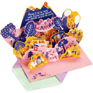 Hallmark Mahogany Mothers Day Pop Up Card for Mom (Flowers)(Pop Up  Life’s an Adventure)