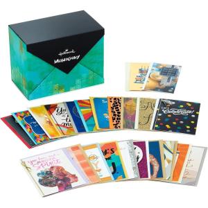 Hallmark Mahogany Pack of 24 Handmade Assorted Boxed Greeting Cards—Birthday Cards, Baby Shower Cards, Wedding Cards, Sympathy Cards, Thinking of You Cards, Thank You Cards