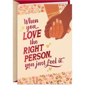 Hallmark Mahogany Valentine’s Day Card (I’ll Always Love You) for Anniversary, Romantic Birthday, Everyday Love, Sweetest Day