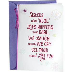 Hallmark Mother’s Day Card for Sister (True Friends)