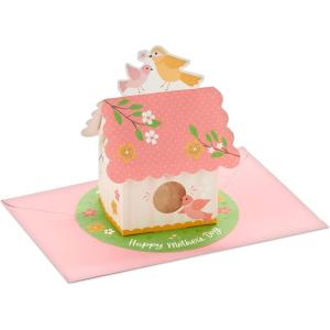 Hallmark Mothers Day Pop Up Card (Bird House)(Pop Up Bird House  Love You Mom)