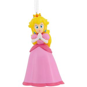 Hallmark Nintendo Super Mario with Super Mushroom Christmas Ornament(Princess Peach)