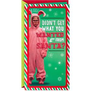 Hallmark Pack of Christmas Money or Gift Card Holders, A Christmas Story (6 Holiday Cards with Envelopes)(Didn’t Get What You Wanted)