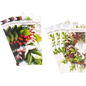 Hallmark Pack of Christmas Money or Gift Card Holders, Very Merry (6 Holiday Cards with Envelopes)(Multicolor)