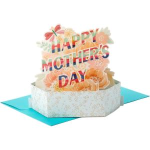 Hallmark Paper Wonder Mother’s Day Pop Up Card (Pink Flowers)(Happy Mother’s Day)