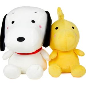 Hallmark Peanuts Snoopy Plush Toy (Spring Butterfly) Easter Gift for Kids, Fans, Collectors(Snoopy and Woodstock  Large)