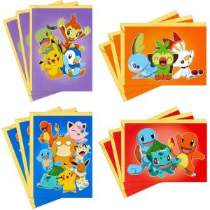Hallmark Pokémon Valentines Day Cards for Kids School, Pikachu, Bulbasaur, Charmander, Squirtle (12 Blank Classroom Valentines with Envelopes)(Blank Cards)