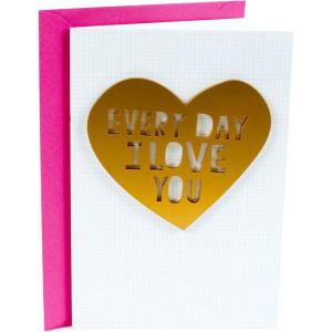 Hallmark Religious 50th Anniversary Card for Wife (Blessing)(Heart)