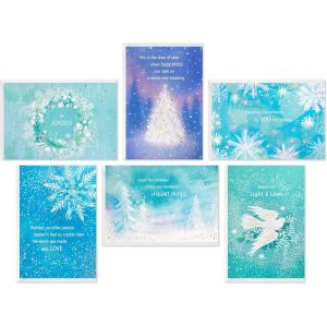 Hallmark Religious Boxed Christmas Cards Assortment, Nativity (40 Cards and Envelopes)(Season of Light)