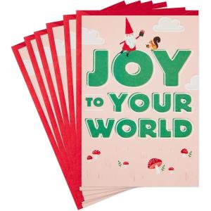 Hallmark Religious Boxed Christmas Cards, God is Good (16 Cards and Envelopes)(Gnome Joy  Pack of Cards)