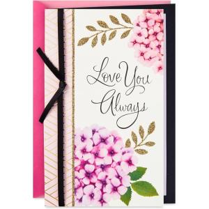 Hallmark Romantic Mothers Day Card for Wife, Girlfriend, or Partner (Love You Always)(Greeting Card)