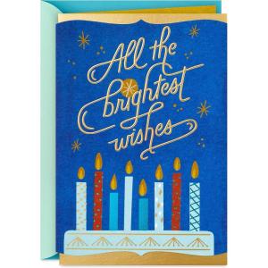 Hallmark Signature Birthday Card (Big Birthday Wishes)(Brightest Wishes)