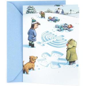 Hallmark Signature Hanukkah Card (Happy Hanukkah Confetti), (0699XXH2152)(Menorah and Angel)