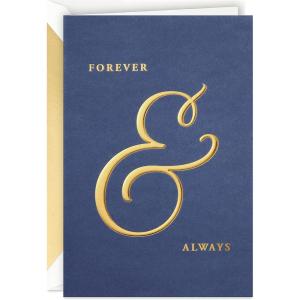 Hallmark Signature Love Card (Time Flies)(Always & Forever)