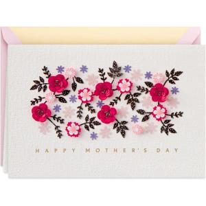Hallmark Signature Mother’s Day Card (Cut Paper Flowers Have a Wonderful Day)