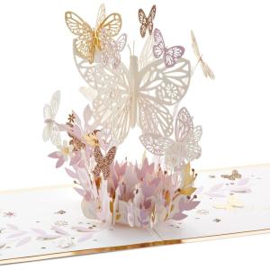 Hallmark Signature Paper Wonder Pop Up Card, Thankful for You (Thinking of You Card, Birthday Card)(Pop Up  Thinking of You Card  Mothers Day Card  or Birthday Card)