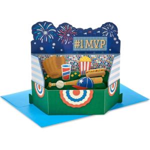 Hallmark Signature Paper Wonder Pop Up Father’s Day Card (Celebrating You)(Baseball)