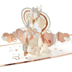 Hallmark Signature Paper Wonder Pop Up Love Card, Love You Hearts (Anniversary Card, Birthday Card, Sweetest Day Card)(Anniversary Card  Mothers Day Card  or Birthday Card)