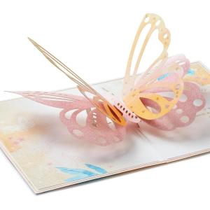 Hallmark Signature Pop Up Mothers Day Card or Birthday Card for Women, Her, Wife (Butterfly)(Pop Up  Butterfly)