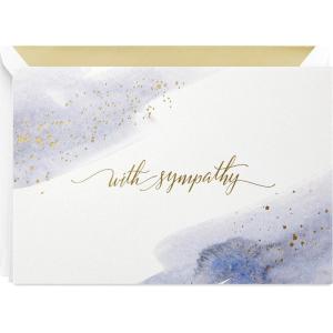 Hallmark Signature Sympathy Card (Many Thoughts and Prayers)(Spirit Lives On)