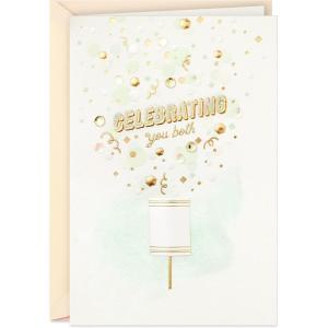 Hallmark Signature Wedding Card (Happy Wedding Day)(Confetti)