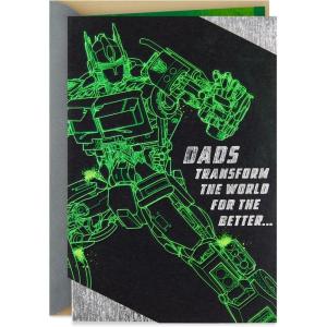 Hallmark Transformers Father’s Day Card (Dads Transform the World)(Father’s Day  Dad’s Transform the World)