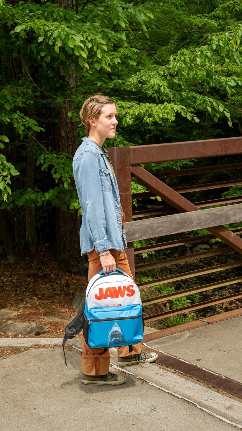 imageAI ACCESSORY INNOVATIONS Rainbow Brite Backpack for Girls 16 x 12 x 5 inch School Bag with Laptop PocketJaws