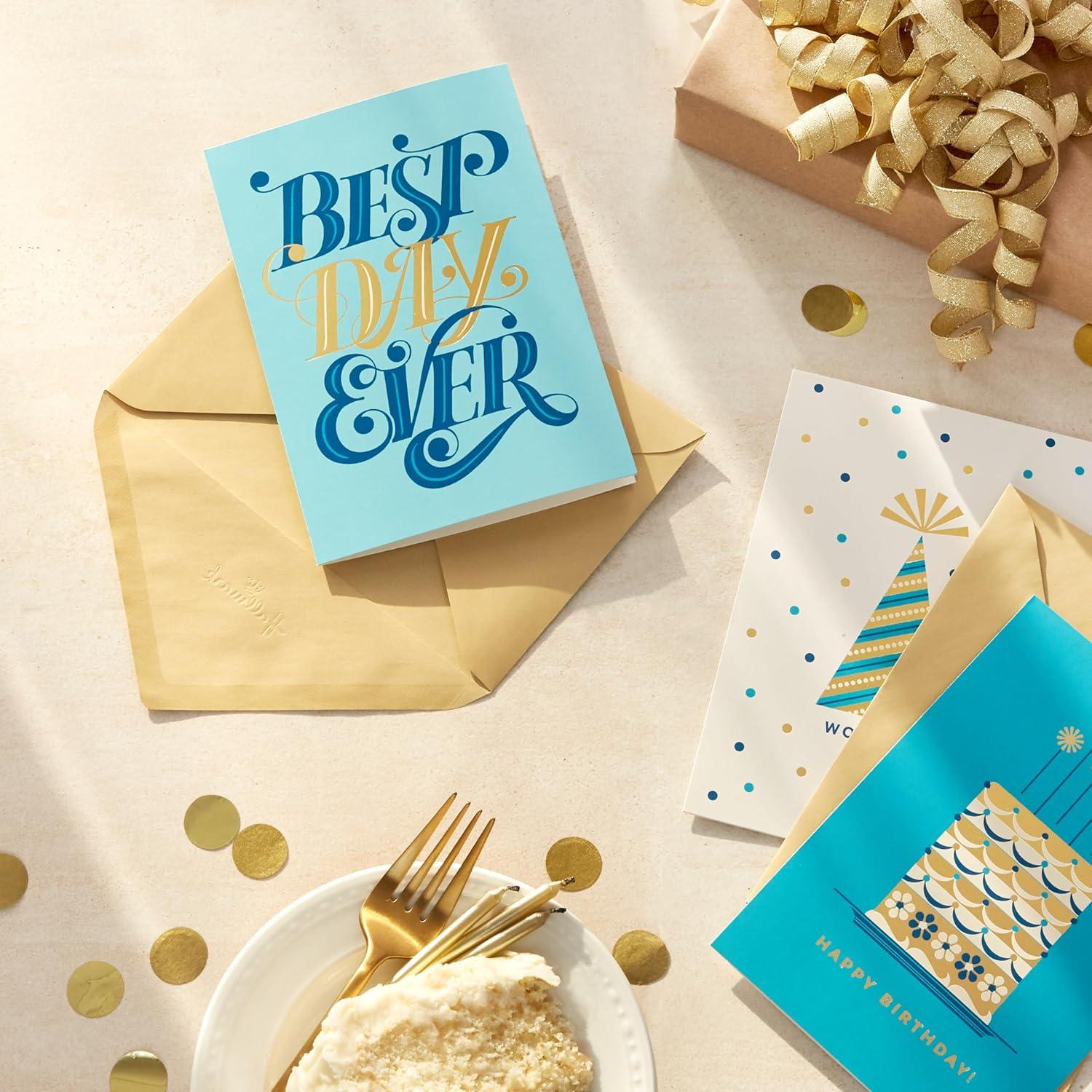 imageHallmark Birthday Cards Assortment Vintage Happy Birthday 12 Cards with EnvelopesVintage Happy Birthday