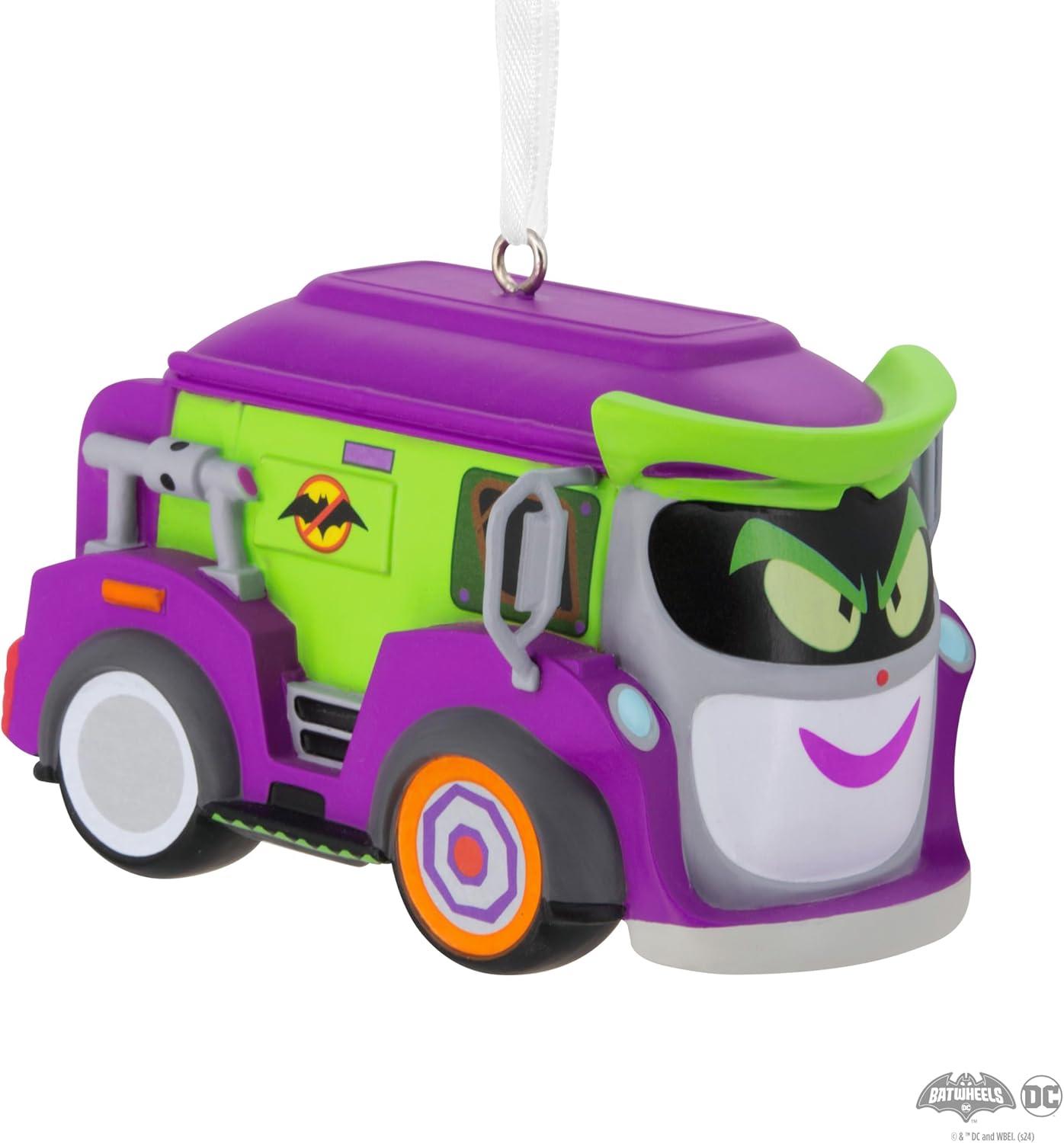 imageHallmark DC Batwheels Prank The Joker Van Christmas OrnamentBatwheels Joker