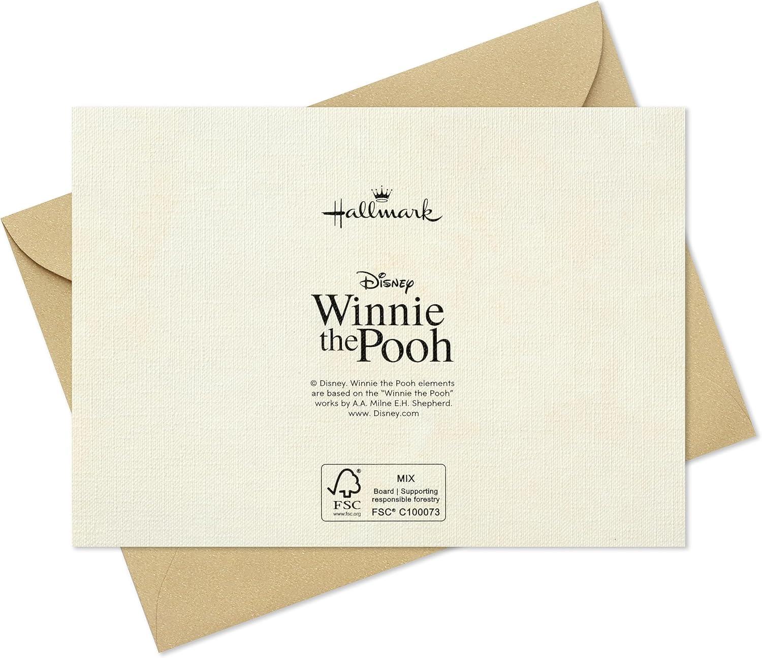 imageHallmark Disney Winnie the Pooh Thank You Notes 20 Blank Cards with Envelopes for Birthdays Baby Showers Friendsgiving