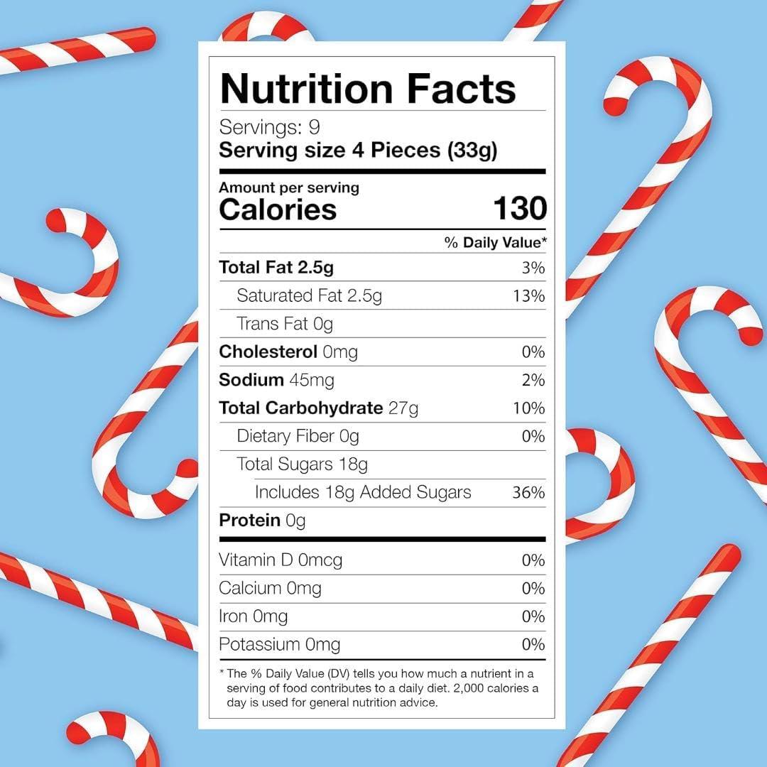 imageHallmark Festive Boxed Christmas Card Assortment for Kids 36 Cards with Envelopes with Brachs Peppermint Nougats 11oz