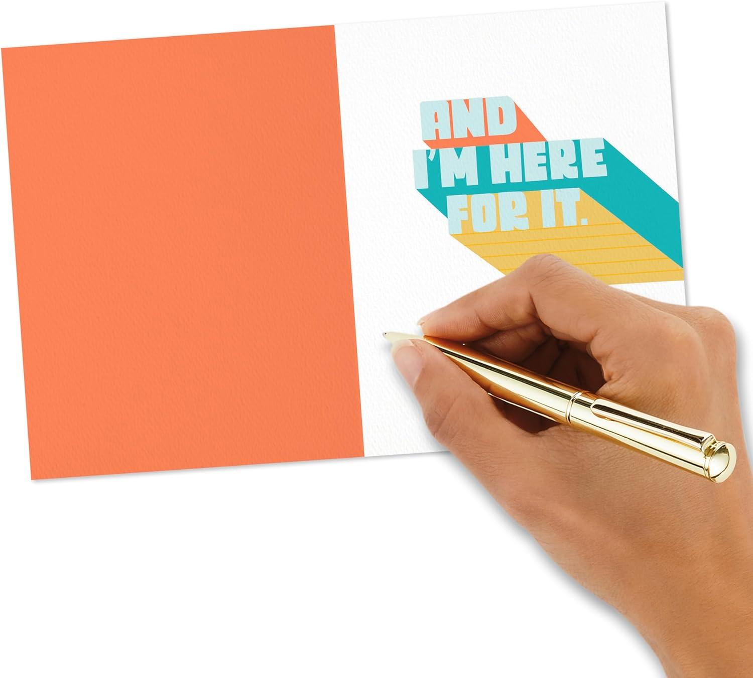 imageHallmark Good Mail Cute Thank You Thinking of You Cards 3 Cards with Envelopes Main Character Energy Guac Friendship Bracelets