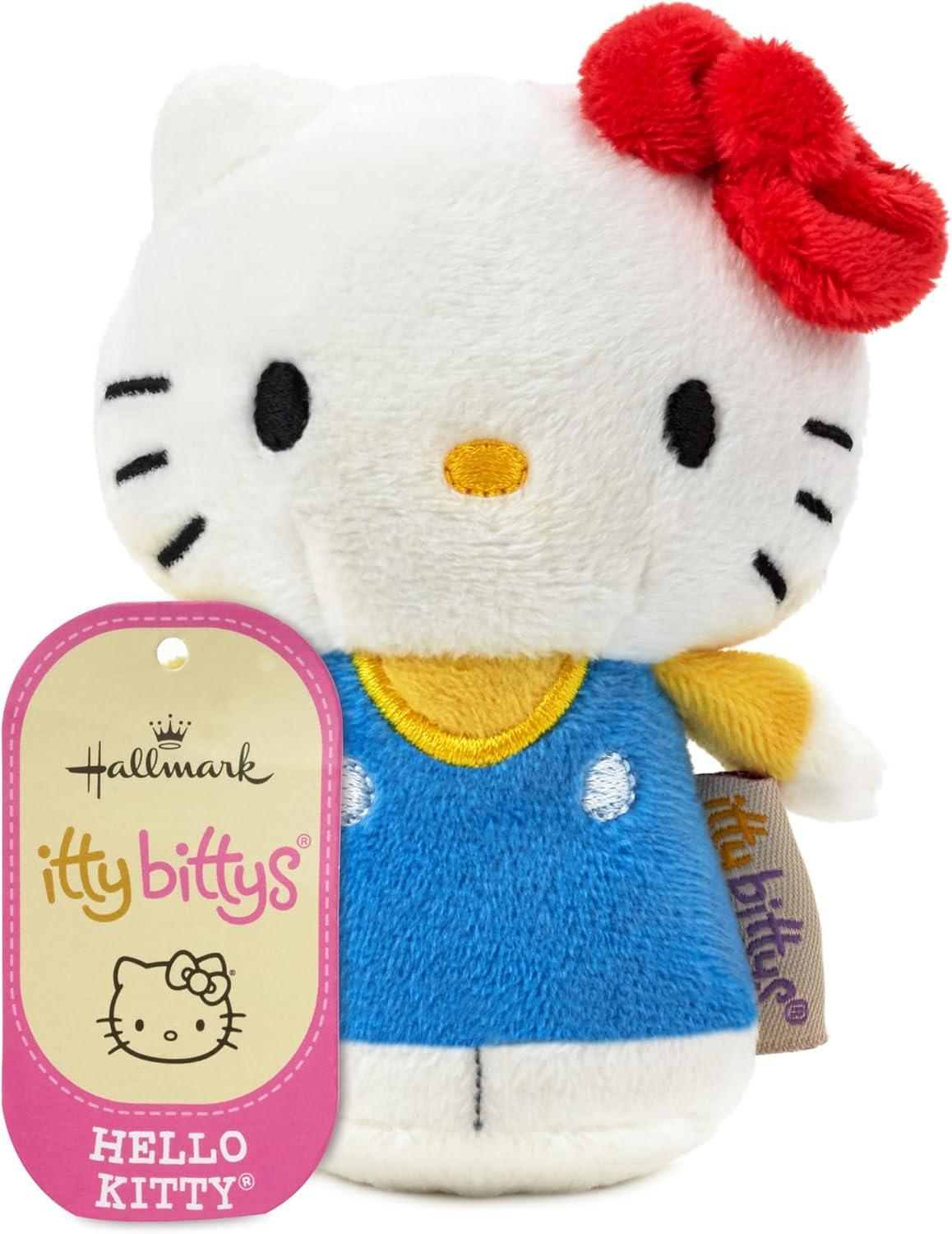 imageHallmark itty Bitty Sanrio Hello Kitty Plush Toy 4quot Mini Stuffed Animal Hello Kitty Gifts