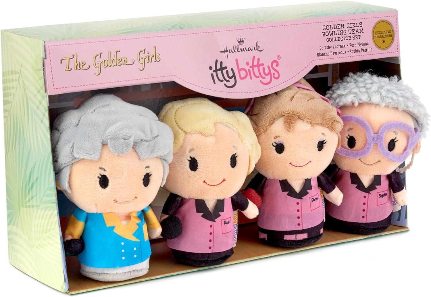 imageHallmark itty bittys Disney The Haunted Mansion Ghosts GlowinTheDark Plush Toys Set of 3 for Kids Friends FansThe Golden Girls