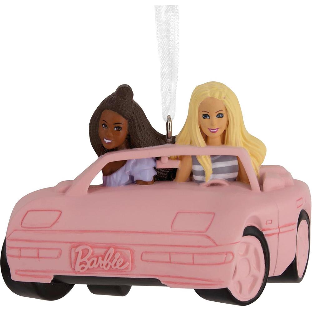 imageHallmark Barbie in Car Christmas OrnamentBarbie in Car