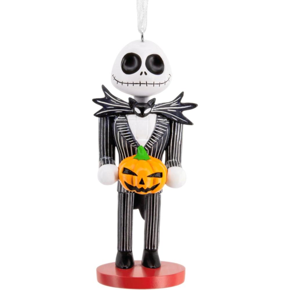 imageHallmark Disney Tim Burtons The Nightmare Before Christmas Jack Skellington Nutcracker Christmas Ornament Gifts for Disney Fans