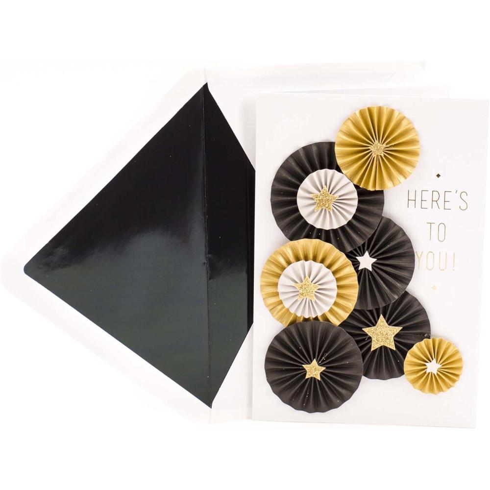 imageHallmark Graduation Card for High School or College Rad GradFolded Paper Medallions