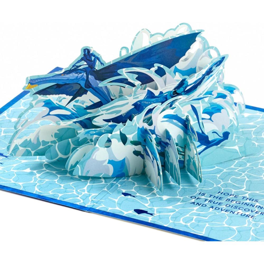imageHallmark Harry Potter Pop Up Birthday Card Magic ampamp Adventure Signature Paper Wonder 3D CardAvatar The Way of Water Pop Up Card