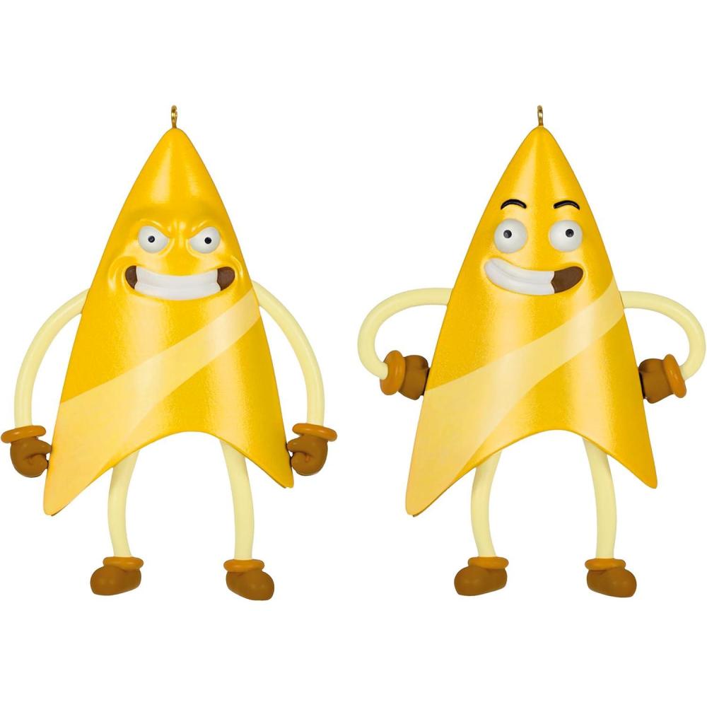 imageHallmark Keepsake Christmas Ornament 2023 Star Trek Lower Decks Badgey Set of 2 Gifts for TrekkiesBadgey