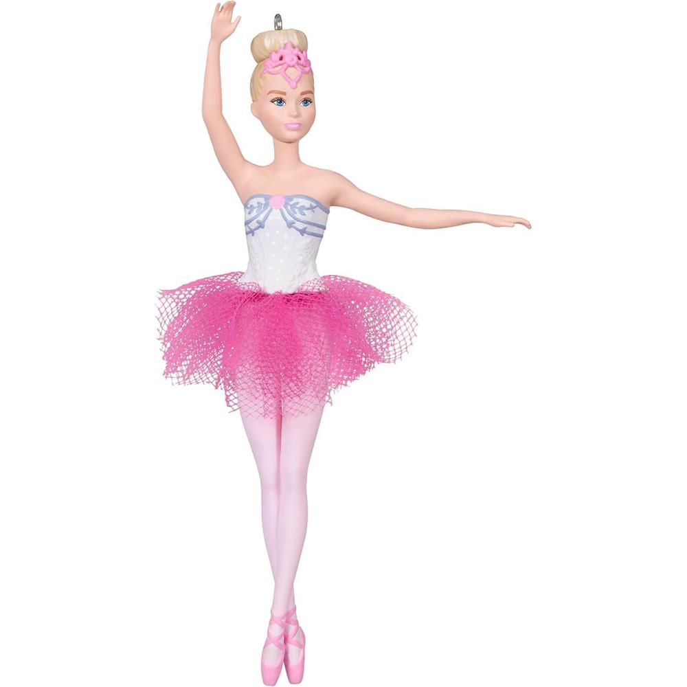 imageHallmark Keepsake Christmas Ornament 2024 Barbie Hot Skatin Barbie Gifts for HerBeautiful Ballerina Barbie