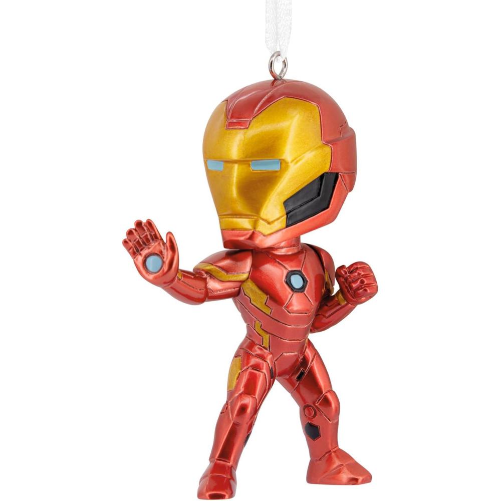 imageHallmark Marvel Iron Man Stylized Christmas Ornament Super Hero Gifts