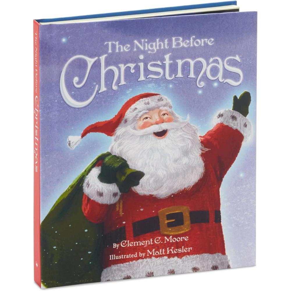 imageHallmark Nativity Story PopUp Book with Light and Sound for Kids Grandchildren Nieces NephewsThe Night Before Christmas